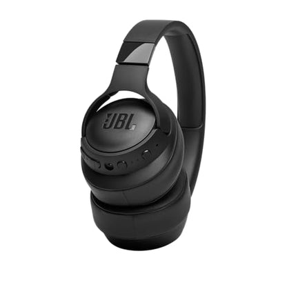 JBL Tune 760NC - Over-Ear Nc Headphones - Black | Active Noise Cancelling, JBL Pure Bass Sound, 35H battery life with BTNC 2H recharging time, Hands-free calls Voice control - color: Black, style: Lightweight