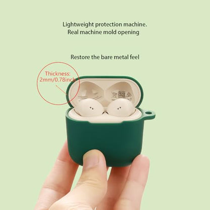 Silicone Protective Case Housing Skin Washable Design with 360 Degree Full Coverage Protections Housing Skin - color: Red