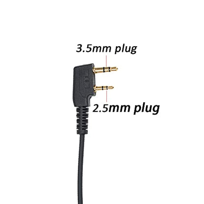 Uv-5r Headset for Baofeng,Walkie Talkie Earpiece for BF-888S BF-F8HP BF-F9 Kenwood TK-2107 TK-3107 H777 RT7 RT21 Radio