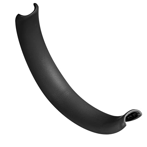Geekria Protein Leather Headband Pad Compatible with Bose QuietComfort Ultra Headphones, Replacement Band Repair Part (Black) - color: Black