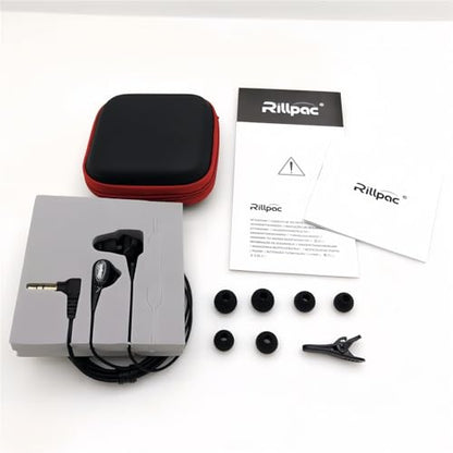 R100C Titanium Dynamic Driver Noise Isolating in-Ear Headphones Reference Series Earphones