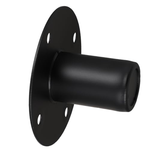 Iron Speaker Stand Base for Stable Audio Mounting, Black