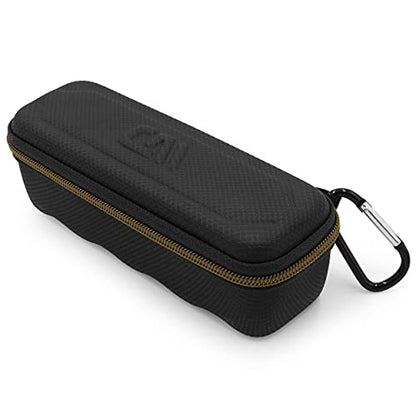 CASEMATIX Microphone Case Compatible with Wired Microphone Models up to 6.75” Maximum, Ultra Compact Mic Case Fits Singing, Vocal Dynamic Handheld Wired Microphones