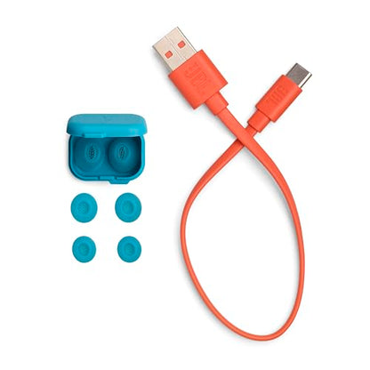 JBL Tune Flex 2 - True Wireless Noise Cancelling Earbuds Spatial Sound and Smart Ambient Technology, 6 mics for Perfect Calls, up to 48Hrs of Playback, IP54 Dust & Water Resistant (Teal) (Renewed) - color: Teal