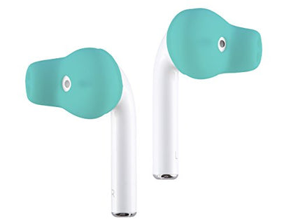 ACOUS Design Purest Earbuds Covers Anti-Slip Sport Covers Compatible with Apple EarPods and AirPods (Light Blue) - color: Light Blue