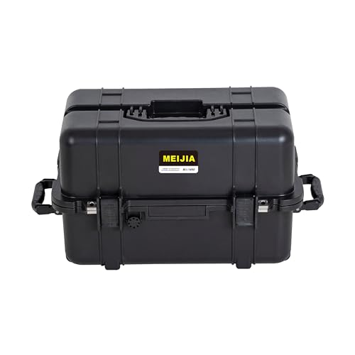 MEIJIA All Weather Waterproof Hard Camera Case,Hard Case,With Customized Fit Foam Included, Elegant Black,Fit for Drones,camera,lens (20.87"x12.72"x12.76") - size: 20.87"x12.72"x12.76"