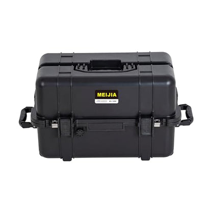 MEIJIA All Weather Waterproof Hard Camera Case,Hard Case,With Customized Fit Foam Included, Elegant Black,Fit for Drones,camera,lens (20.87"x12.72"x12.76") - size: 20.87"x12.72"x12.76"