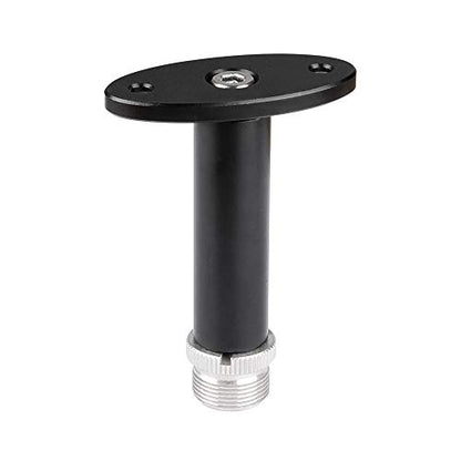 CAMVATE Wall Mount Bracket With 5/8"-27 Male Screw for Mic Microphone Mount - size: 5 x 6.5 x 2.2 cm