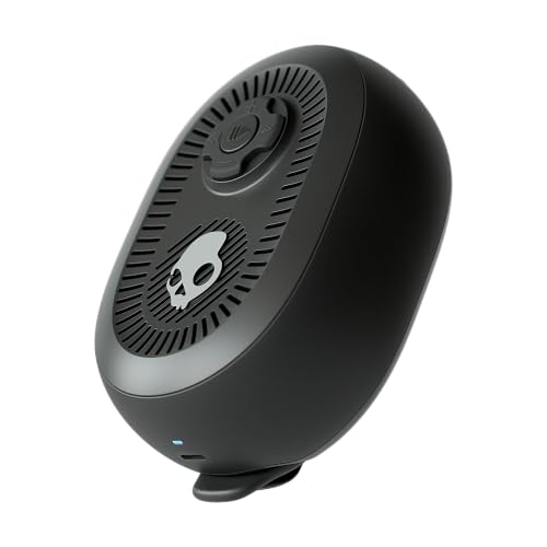 Skullcandy Session 540 Portable Lightweight Bluetooth Speaker - True Black | Waterproof, Dustproof, 17 Hours of Playtime, Built for Home, Outdoors, Party, Travel, Big Sound, iPhone Android Compatible - color: True Black