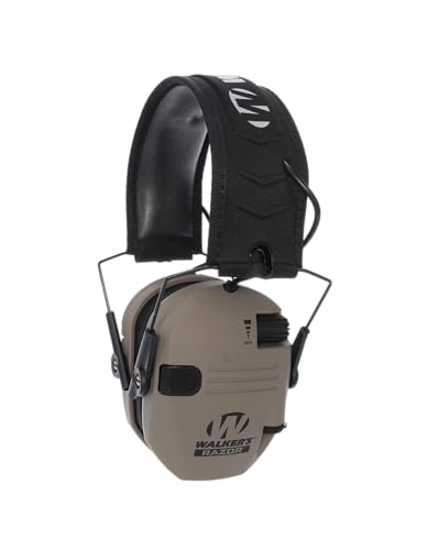 Walker's Razor Slim Electronic Muff - color: Brown, size: One Size