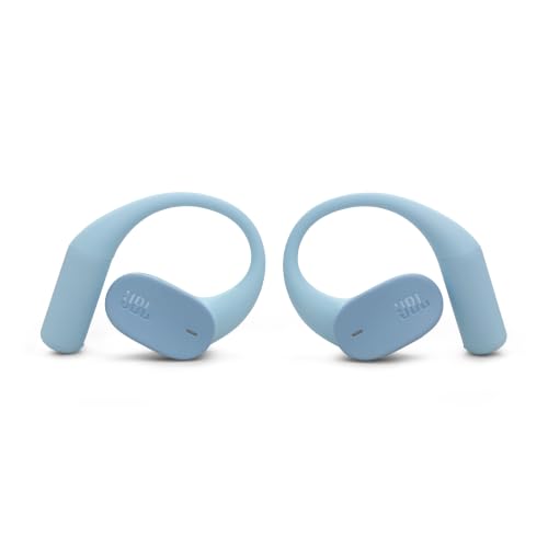 JBL Sense Lite Open Ear Earbuds, True Wireless, Ear Hook Fit - Blue | Water Resistant Sports And Workout Headphones, Up To 8 Hrs Playtime, Clear Calls With Noise Reduction - color: Blue