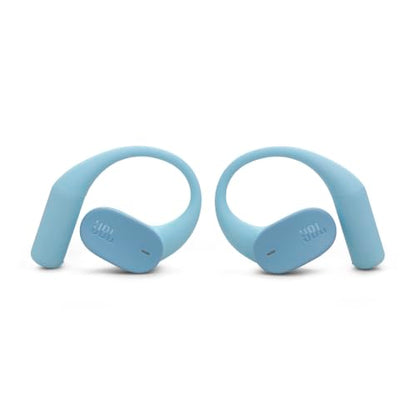 JBL Sense Lite Open Ear Earbuds, True Wireless, Ear Hook Fit - Blue | Water Resistant Sports And Workout Headphones, Up To 8 Hrs Playtime, Clear Calls With Noise Reduction - color: Blue