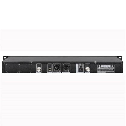2900S 200 Selectable Frequencies, Professional Dual Gooseneck Desktop Microphone System Wireless Condenser Microphone Set for School Church, Business Meeting