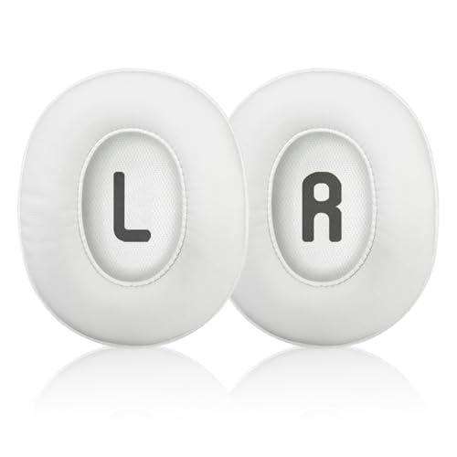 Replacement Ear Pads for JBL Tune 700(700BT)/710(710BT)/720(720BT)/750(750BT,750BTNC)/760(760NC)/770(770NC) Headphones, Headset Ear Cushions, Headset Earpads, Ear Cups Cover-White - color: White