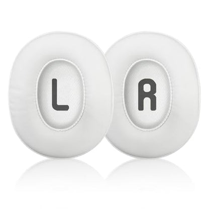 Replacement Ear Pads for JBL Tune 700(700BT)/710(710BT)/720(720BT)/750(750BT,750BTNC)/760(760NC)/770(770NC) Headphones, Headset Ear Cushions, Headset Earpads, Ear Cups Cover-White - color: White
