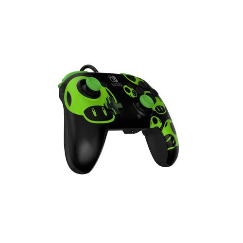 PDP Rematch Wired Gaming Controller: 1-Up Mushroom, Nintendo Switch 2, Lite - color: 1-UP