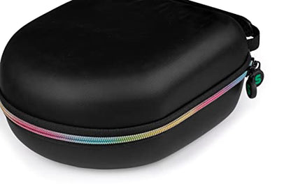 Slappa Gaming Headphone Case with Reinforced Carry Handle & RGB Styled Zipper; Fits Most Folding & Non-Folding Headsets (SL-GAMR-HP-RGB)