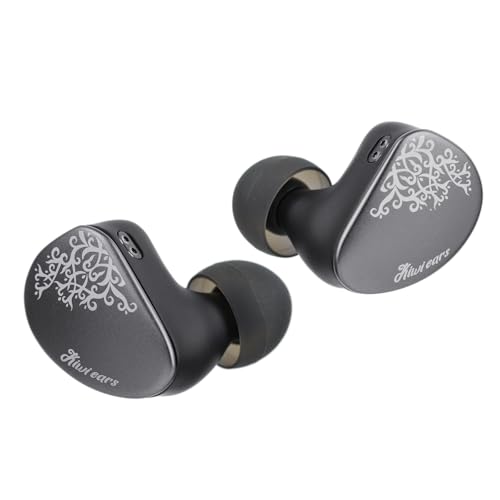Kiwi Ears Cadenza II in Ear Monitor, 10mm Titanium Dynamic Driver IEM Earphone + Kiwi Ears SONICAP Waterproof IEM Hard Case