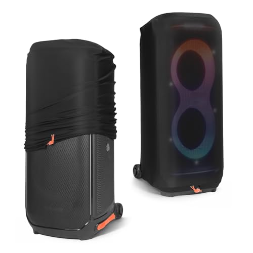 Speaker Cover for JBL Partybox 710 Portable Party Speaker | Durable dust cover case, high elasticity, washable, scratch resistant with bottom rope fasteners - size: For JBL Partybox 710