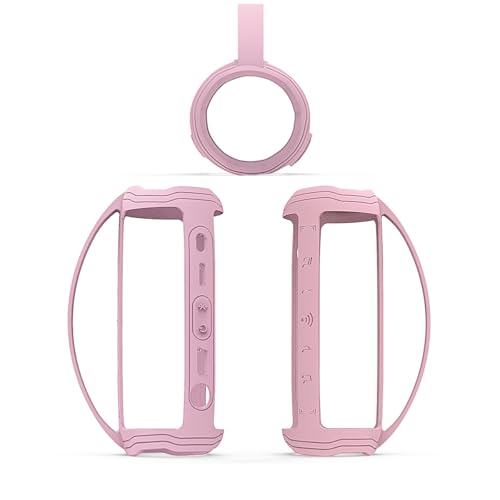 JCHPINE Silicone Cover Case for JBL Flip 6 Portable Bluetooth Speaker - color: Pink Cover