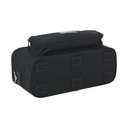 Gator Cases GM-12B Carry Bag with Foam Drops for Up to 12 Wired Microphones - size: (12) Wired Microphones (Nylon), style: (12) Wired Microphones (Nylon)