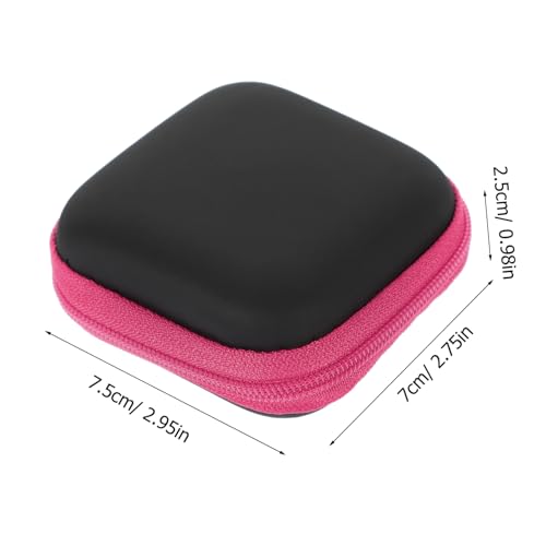 Portable EVA Earbuds Case Holder with Zipper for Commuters