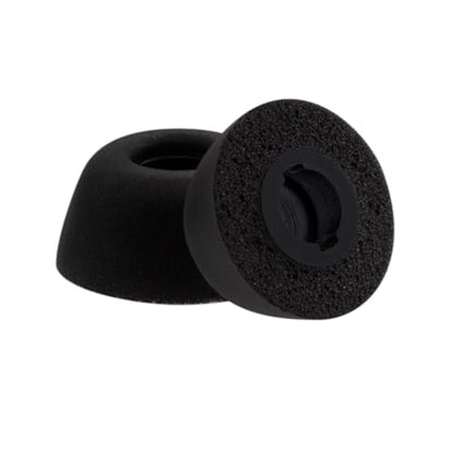 Klowcok Replacement Foam Ear Tips for JBL Tune Buds/Tune Buds 2, Black | Memory Foam Tips Compatible with JBL Endurance Race 2 / Endurance Race TWS Earbuds, 3 Pairs (S/M/L)
