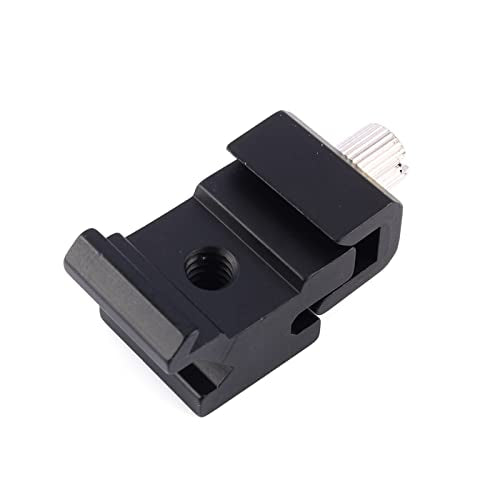 Flash Hot Shoe Mount, 1/4 Thread Screw Bracket Adapters Trigger DSLR Camera Accessories Metal Hot Shoe Flash Stand Mount Set for DSLR Camera Rig, Tripod, Microphone, LED Light