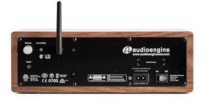 Audioengine A2 AIO (B2) Bluetooth Speaker – Premium Wireless Home Speaker | for Music Streaming from Phone, Tablet and Computer - Walnut - color: Walnut, style: Portable