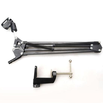 Microphone Mounting Bracket Desk Mic Arm Microphone Stand with Desk Mount Mic Suspension Boom for Live Streaming, Gaming, Podcasting, Radio