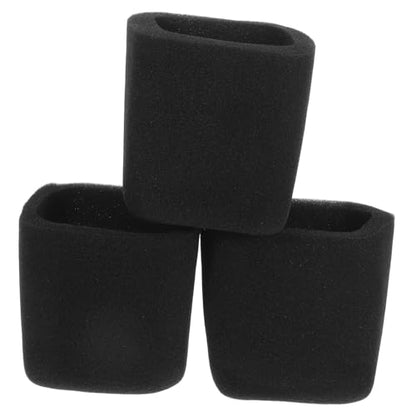 3pcs Mic Isolation Shield Microphone Windscreen Foam Sound Isolation Cover Sponge Sleeve for Square Condenser Mics Fit