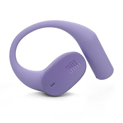 JBL Sense Lite Open Ear Earbuds, True Wireless, Ear Hook Fit - Purple | Water Resistant Sports And Workout Headphones, Up To 8 Hrs Playtime, Clear Calls With Noise Reduction - color: Purple