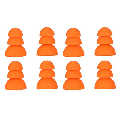 4 Pairs Replacement Silicone Ear Tips for Se846 Se535 Se215 and Inner Hole 2.0‑3.5mm Earbud, Great Seal and Sound Isolation, Silicone Replacement Earbud Ear Buds Tips, Ergonomic Design