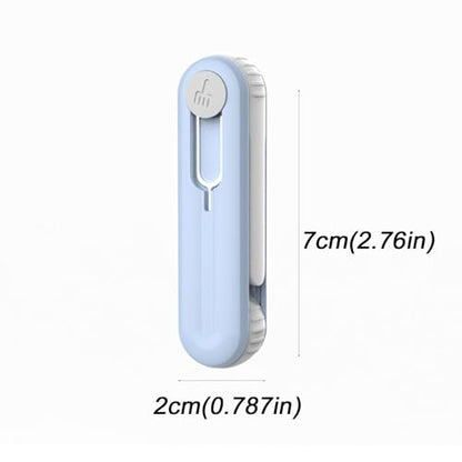 4-in-1 Cleaner Kit for Earbud and Phone,Cleaning Brush Pen Tool with Soft Brush,Cleaning Cotton Head and Card Pin,Multifunction Dust Removal Tool for Phone Speaker Charging Port - color: Blue