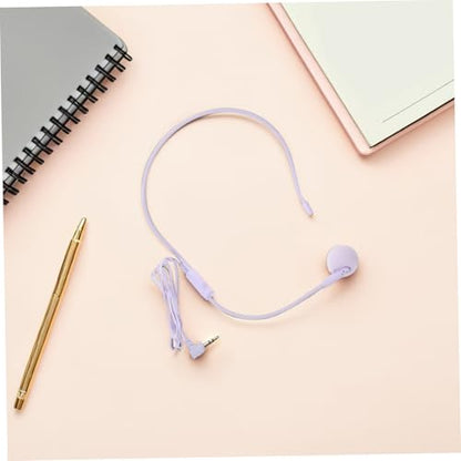 Wired Headset Microphone Vibrant Comfortable Ear Hanging Design for Musicians Voice Amplifiers and Live Performances High Sensitivity Instrument Pickup for Audio