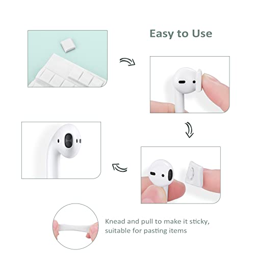 Cleaner Kit for Earbud Putty: Cleaning Putty Remove Ear Wax Compatible with Air- Pods - Earbud Cleaning Putty for Headphones Earphone Charging Case & Phone Camera Keyboard Hearing Aids (96 Pcs)