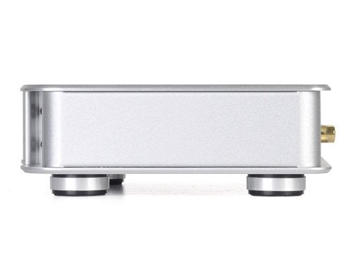 Silverstone Tek EB01S-E Aluminum 24-Bit/192kHz USB DAC Headphone Amplifier with XMOS XS1 TQ128 USB Decoder, Silver