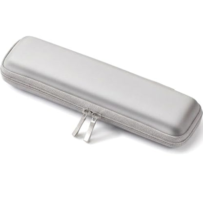 Mudder Hard Shell Slim Pencil Case Small Pen Bag Stylus Case Holder EVA Waterproof Pocket Protectors Organizer for Fountain Pen Headphones Traveller Adults(Gray) - color: Gray