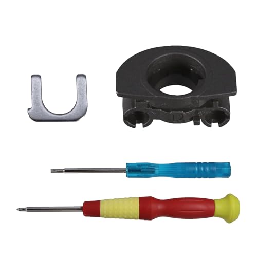 Hinge Swivels + U Shaped Metal Hinge Lock for Sony WH-1000XM4 (Black,Left) | Durable WH-1000XM4 Replacement Parts Accessories Hinge Spins,As Same As OEM Repair Kit Set - color: Black-Left