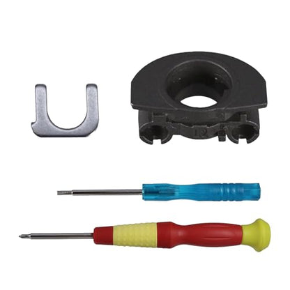 Hinge Swivels + U Shaped Metal Hinge Lock for Sony WH-1000XM4 (Black,Left) | Durable WH-1000XM4 Replacement Parts Accessories Hinge Spins,As Same As OEM Repair Kit Set - color: Black-Left