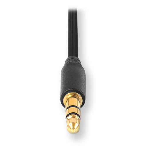 ReTrak Retractable 3.5mm Audio Cable, Black (ETCABLE3535), 5- Feet, Old Black - color: Old Black, size: 5- Feet