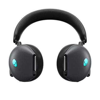 Alienware AW920H Tri-Mode Wireless Gaming Headset - Dolby Atmos Virtual Surround Sound, Active Noise Cancelling, AI-driven Noise-Cancelling microphone, USB-C Wireless Dongle - Dark Side of the Moon
