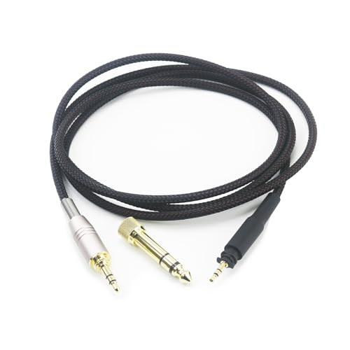 Replacement Cable for SHURE SRH840 SRH940 SRH440 SRH750DJ Headphones Braided Wire Audio Upgrade HiFi Stereo Cord 150cm/4.5ft