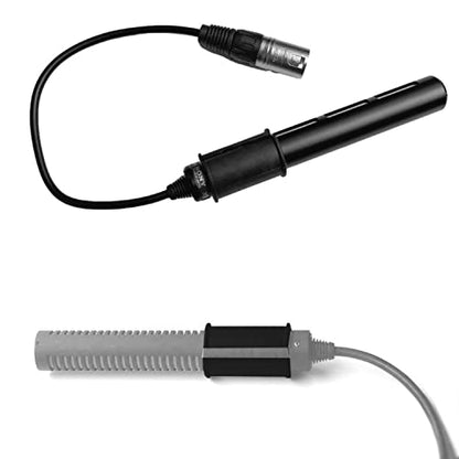 2PCS Microphone Shock Mount Rubber Spacer Tube Washer for MKH418 MKH416 MKH8060 MKE600 SGM-250 ECM-XM1 FX3,FS7,FX6,FX8,FX9,NX80,FS5, Microphone Sleeve Washer