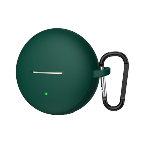 Thin Soft Silicone Protective Cover for Clip2 Wireless Ear Buds Case Antislip Grip - color: Green