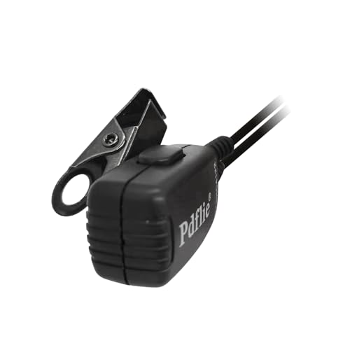 K1 Surveillance Headset with PTT Mic Security Acoustic Tube Earpiece for Baofeng UV-5R UV-82 UV-82HP BF-888S BF-F8HP AR-152 Arcshell Retevis RT21 RT22 RT27 RT68 RT7 H-777 Kenwood 2-Pin Radios