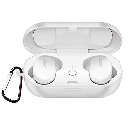 Compatible with Bose Sport Earbuds Case, Youkei Silicone Case Cover Easy Carrying Protective Case Cover Compatible with Bose Sport Earbuds (White) - color: White