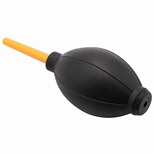 Dust Cleaner Strong Cleaning Air Blower for All DSLR Camera & Camcorders, Lens, LCD Screens, etc + Microfiber Cloth