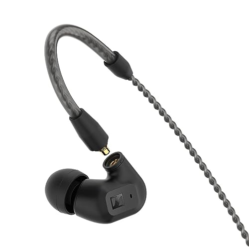 Sennheiser IE 200 in-Ear Wired Audiophile Headphones, Flexible Ear Hooks