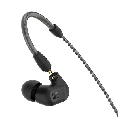 Sennheiser IE 200 in-Ear Wired Audiophile Headphones, Flexible Ear Hooks